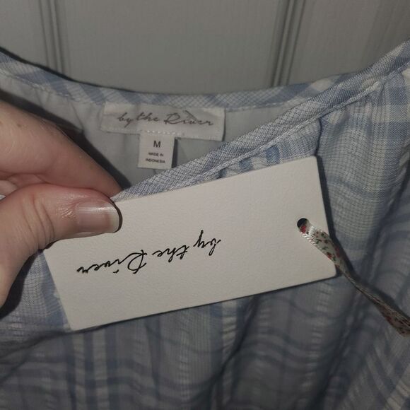 Plaid Tiered Sleeveless Dress - Picture 2 of 4